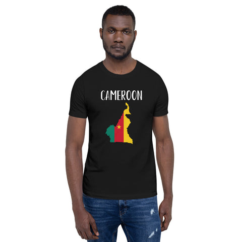 Short-Sleeve Unisex T-Shirt-CAMEROON