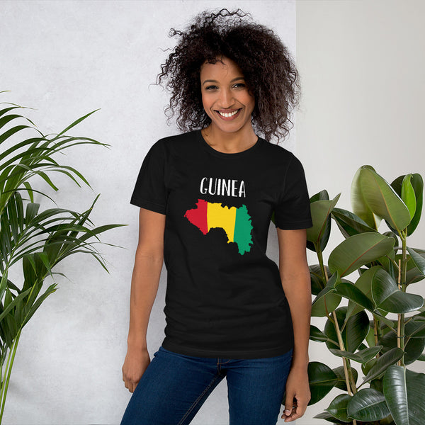 Short-Sleeve Unisex T-Shirt-GUINEA