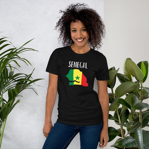 Short-Sleeve Unisex T-Shirt-SENEGAL