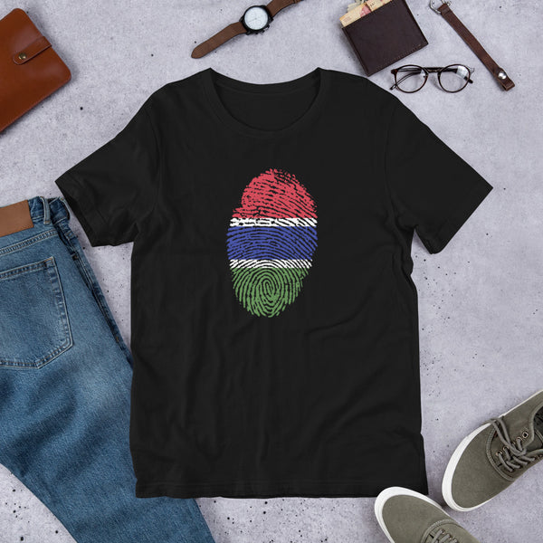 Short-Sleeve Unisex T-Shirt-THE GAMBIA