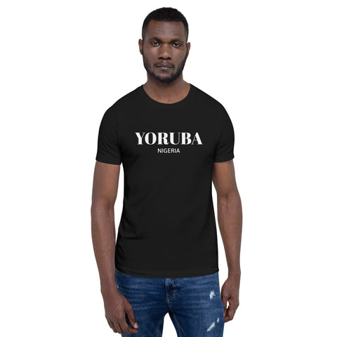 Short-Sleeve Unisex T-Shirt-YORUBA-NIGERIA