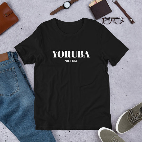 Short-Sleeve Unisex T-Shirt-YORUBA-NIGERIA