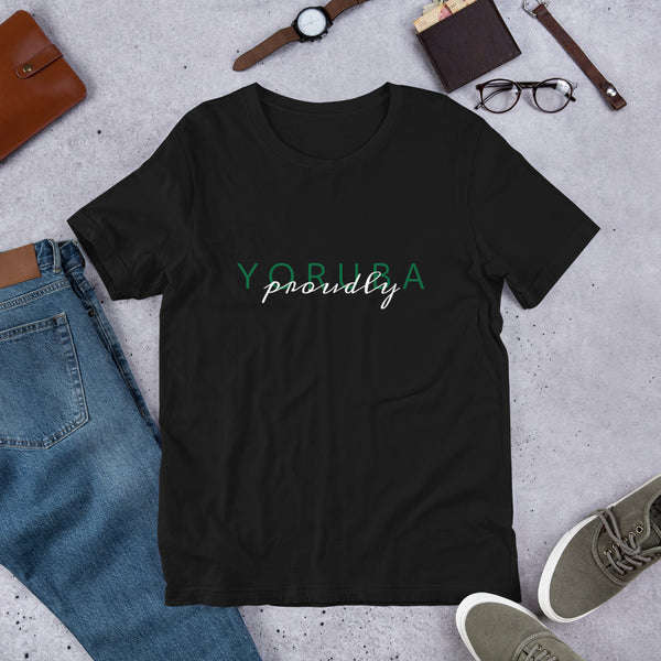 Short-Sleeve Unisex T-Shirt-Proudly YORUBA